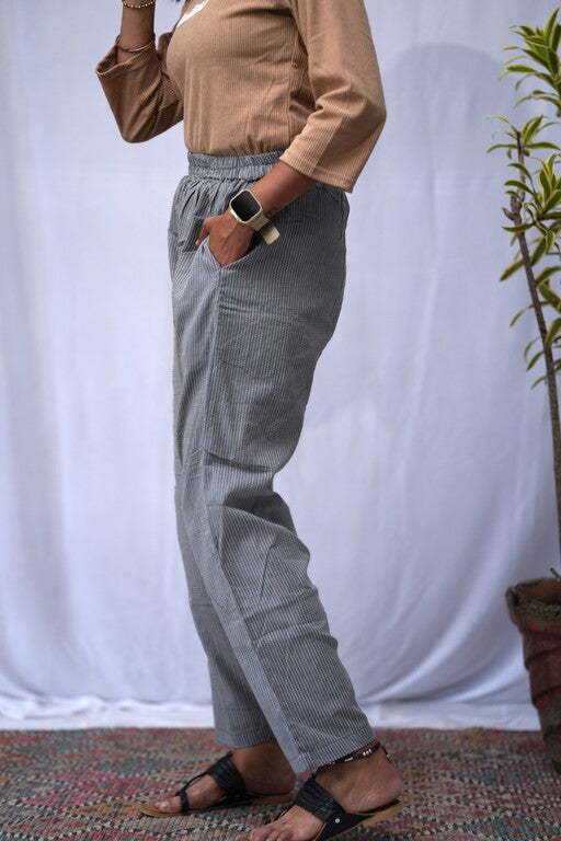 Katha Grey Relaxed Pants